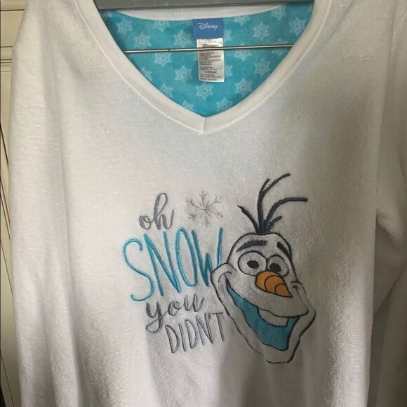 Cold Crush Oh Snow You Didnt Womens M  Soft Long Sleepwear - Picture 1 of 4